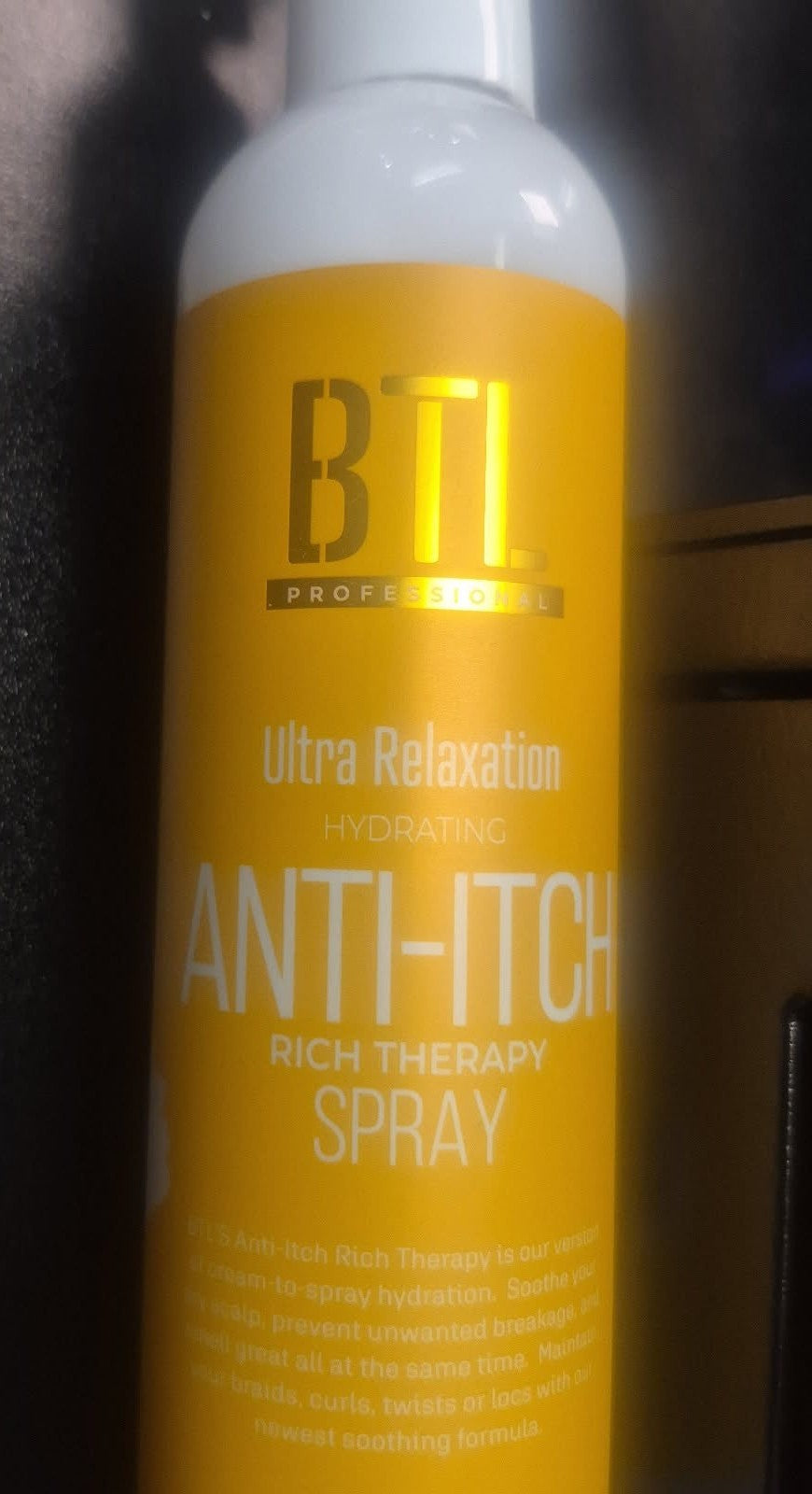 BTL PROFESSIONAL  ANTI-ITCH RICH THERAPY SPRAY 8 OZ