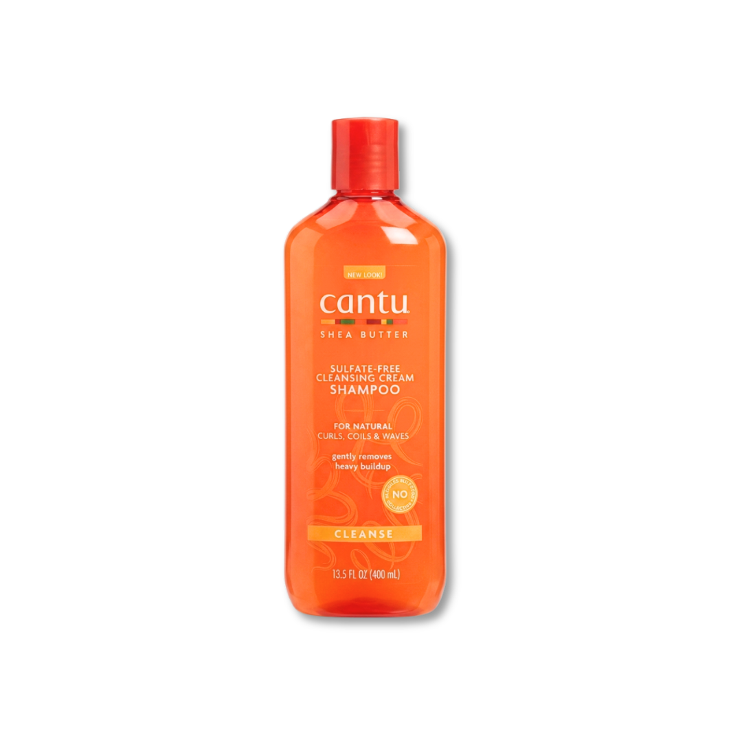 CANTU SHEA BUTTER SULFATE FREE CLEANSING CREAM SHAMPOO