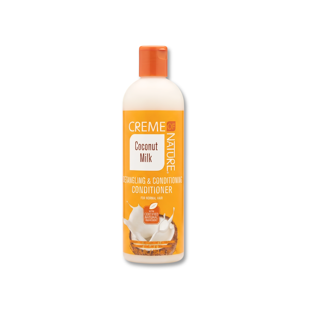 CREME OF NATURE COCONUT MILK DETANGLING & CONDITIONING SHAMPOO 12oz