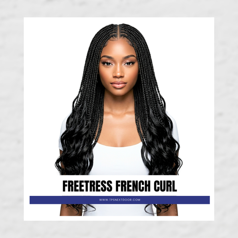 FREETRESS BRAID - 3X FRENCH CURL BRAID 22