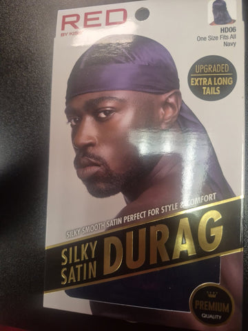 RED BY KISS HDUPXX(HDXX) SILKY SATIN DURAG