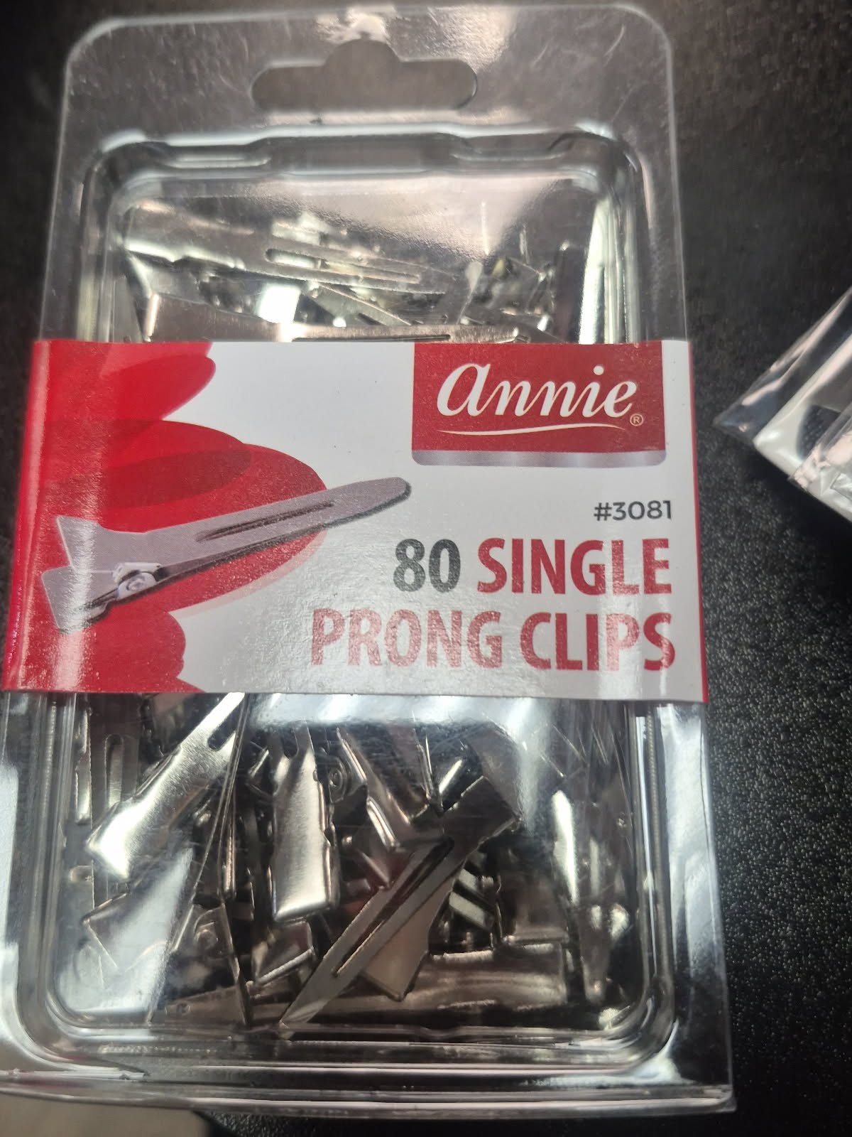 ANNIE 80 SINGLE PRONG CLIPS