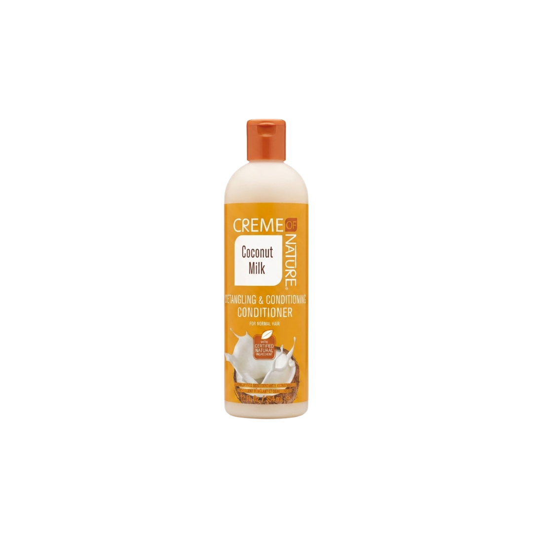 CREME OF NATURE COCONUT MILK DETANGLING & CONDITIONING CONDITIONER 12oz