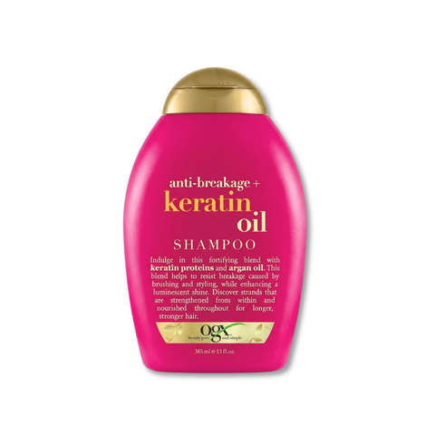 OGX ANTI-BREAKAGE KERATIN OIL SHAMPOO 13OZ