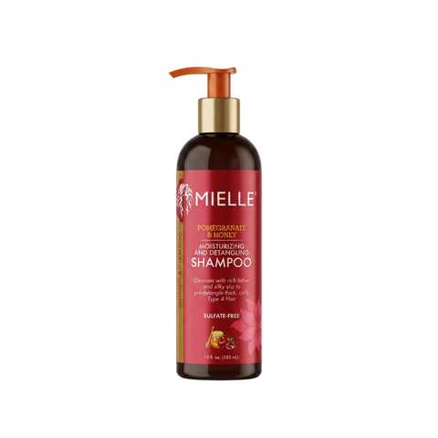 MIELLE POMEGRANATE & HONEY MOISTURIZING & DETANGLING SHAMPOO 12 oz