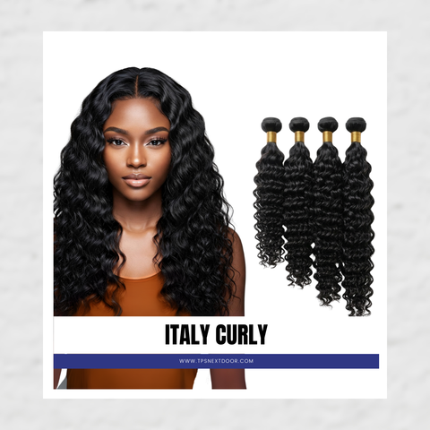 Bundle Deal: 14/16/18/20 Black Italy Curly