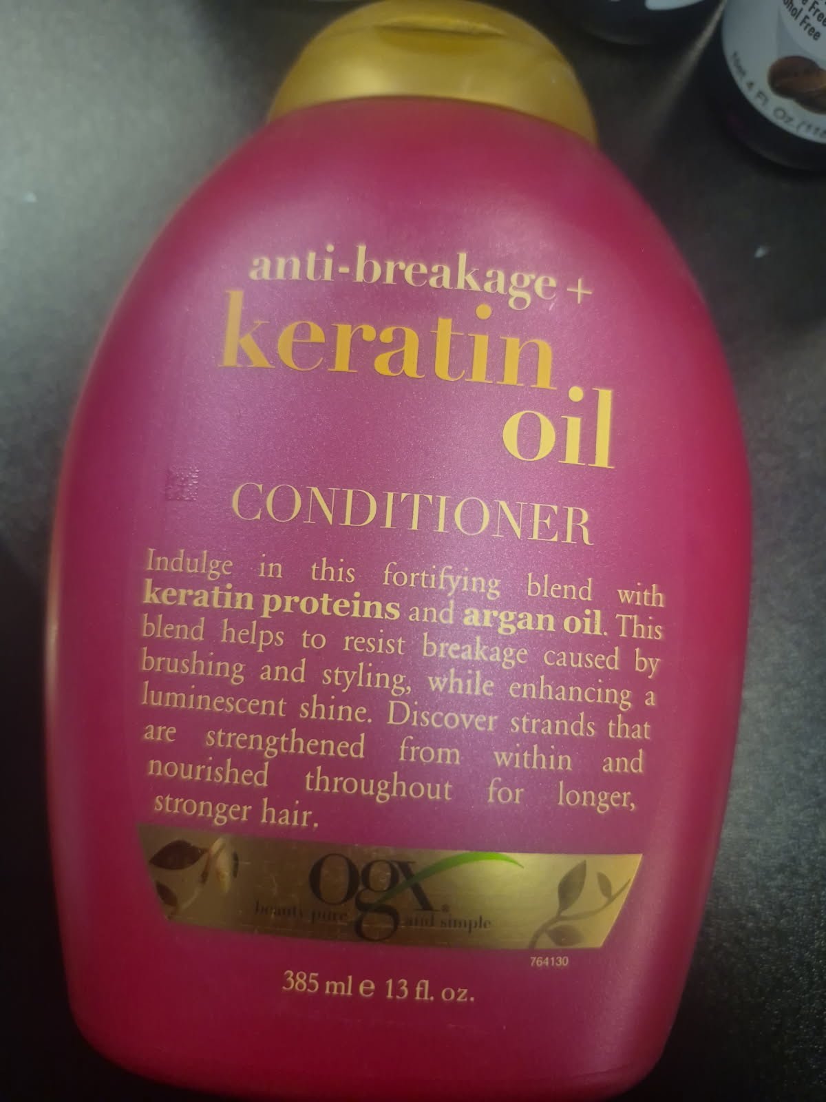OGX ANTI-BREAKAGE KERATIN OIL CONDITIONER 13OZ