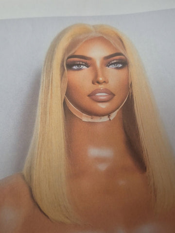 150% DENSITY 10 IN PRE PLUCKED 13 X 4 LACE FRONTAL BOB WIG STRAIGHT