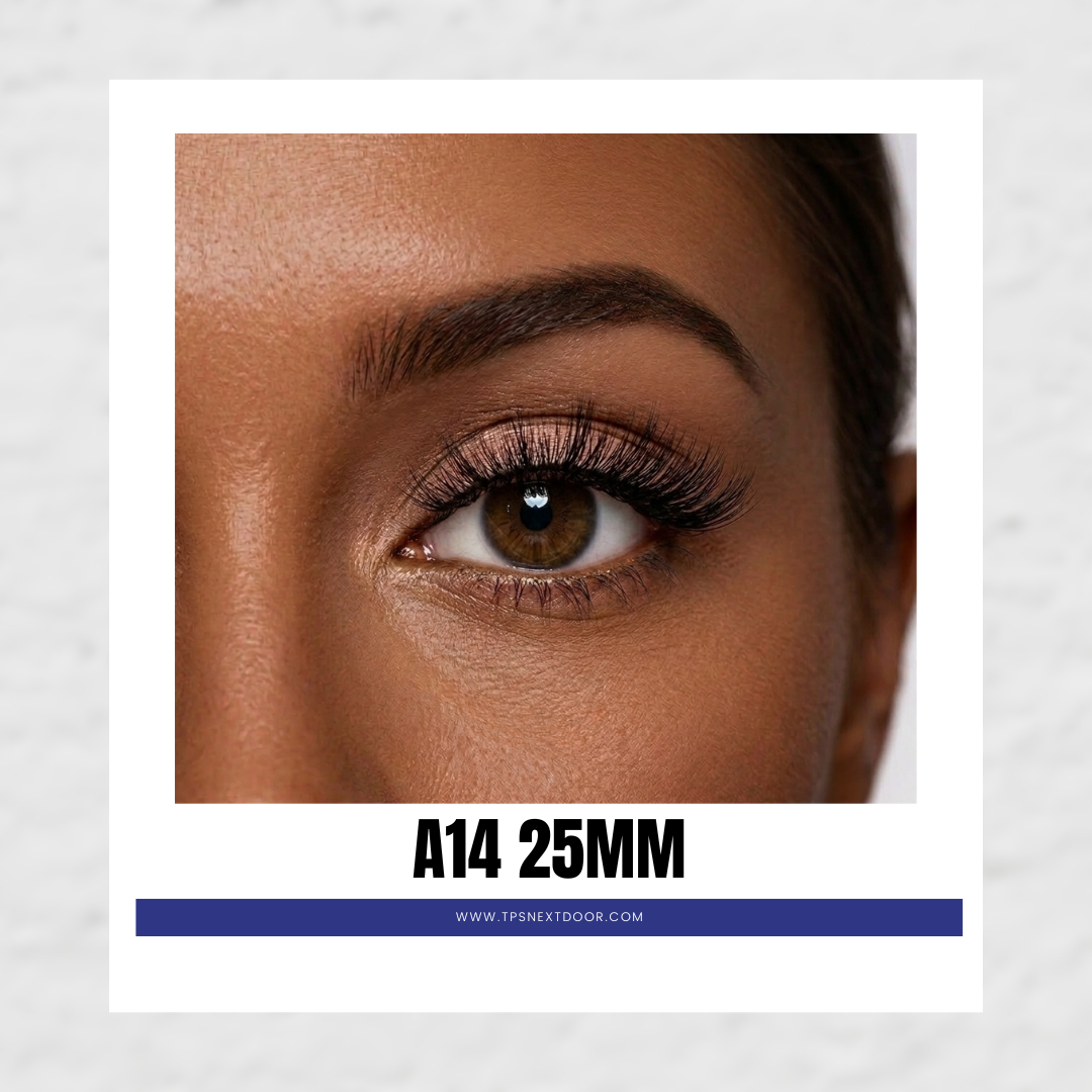 3D Mink Eye Lashes A14 25mm