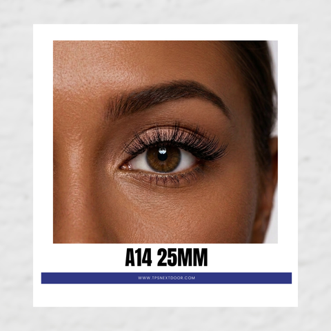 3D Mink Eye Lashes A14 25mm