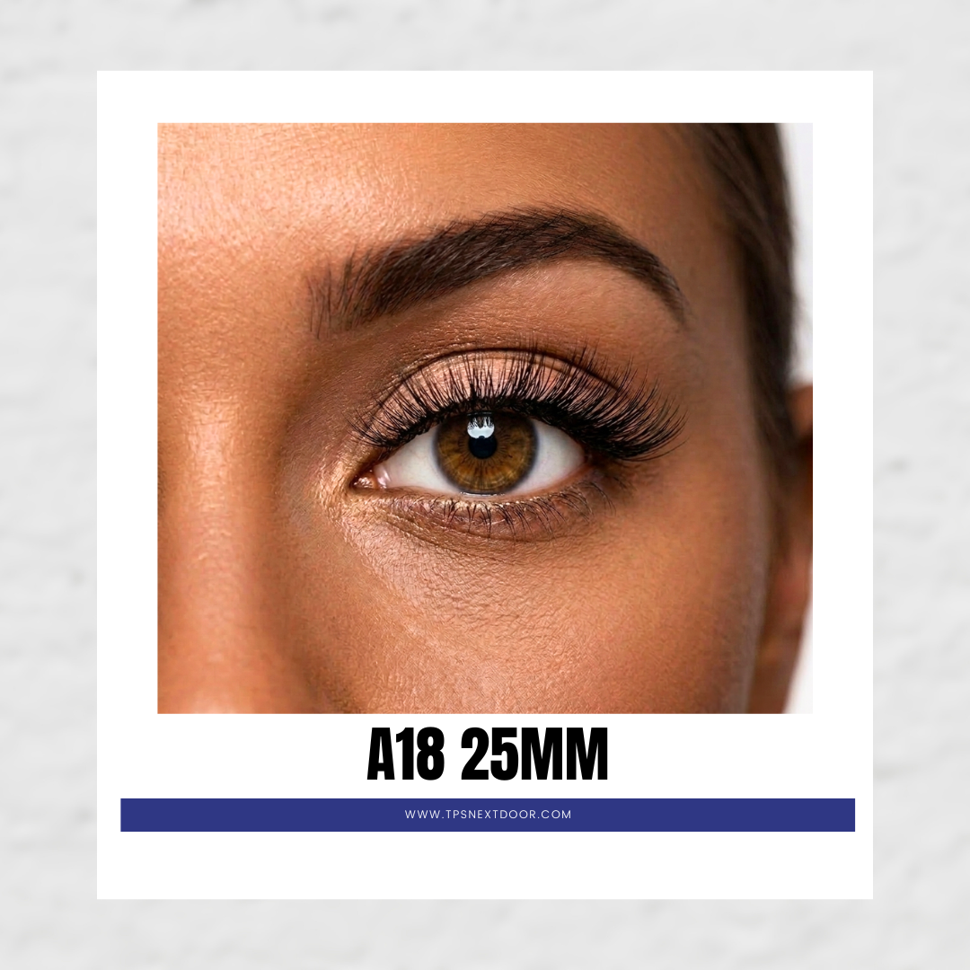 3D Mink Eye Lashes A18 25mm