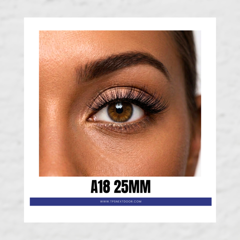 3D Mink Eye Lashes A18 25mm