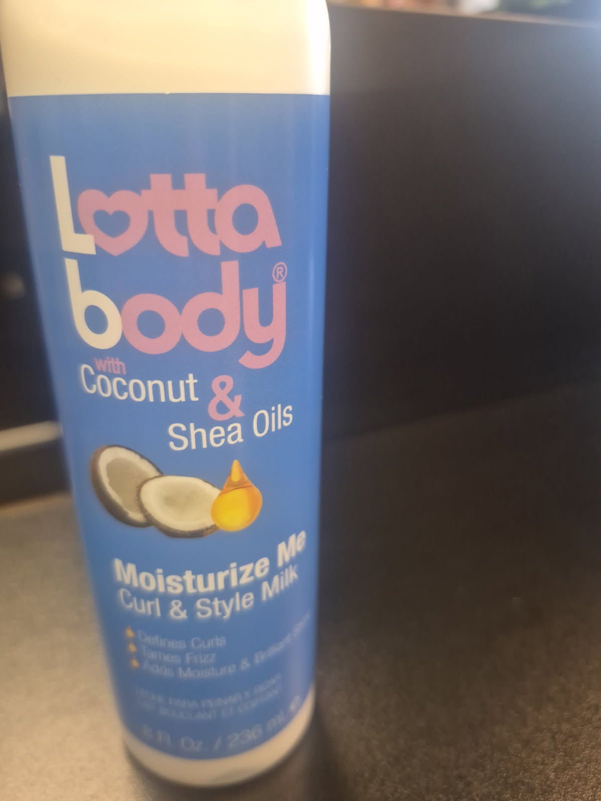 LOTTABODY COCONUT & SHEA OILS MOISTURIZE ME CURLS & STYLE MILK 8OZ