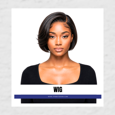 150% DENSITY 4 X 4  8 IN SIDE PART LACE CLOSURE BOB WIG STRAIGHT