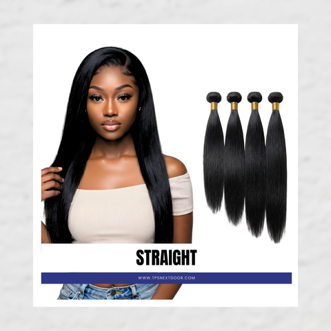 Bundle Deal: 14/16/18/20 Black Straight