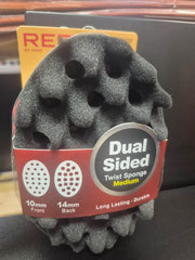 RED BY KISS TWS02 DUAL SIDED TWIST SPONGE MEDIUM