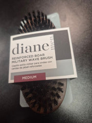 DIANE #D8171 REINFORCED BOAR MILITARY WAVE BRUSH MEDIUM