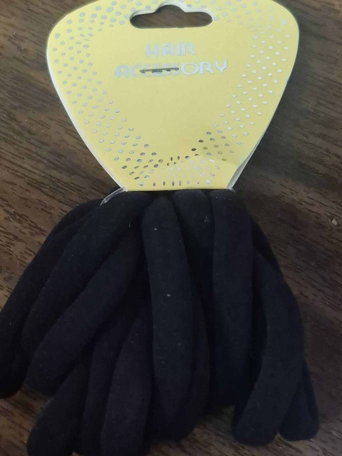 HAIR ACCESSORY COLOR BLACK