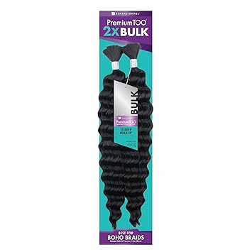 SENSATIONNEL PREMIUM TOO HUMAN BLEND BRAID 2X DEEP BULK 18"