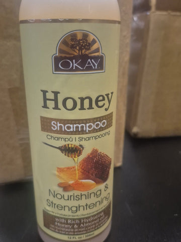 OKAY HONEY SHAMPOO 12 OZ