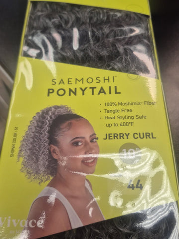 VIVACE SAEMOSHI PONYTAIL JERRY CURL 10 IN