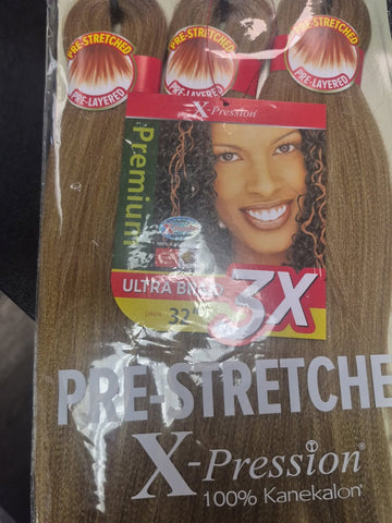 OUTRE X-PRESSION 3X ULTRA PRE STRETCHED BRAID 32"