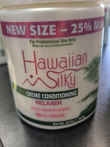 HAWAIIAN SILKY CREME CONDITIONING RELAXER 2O OZ