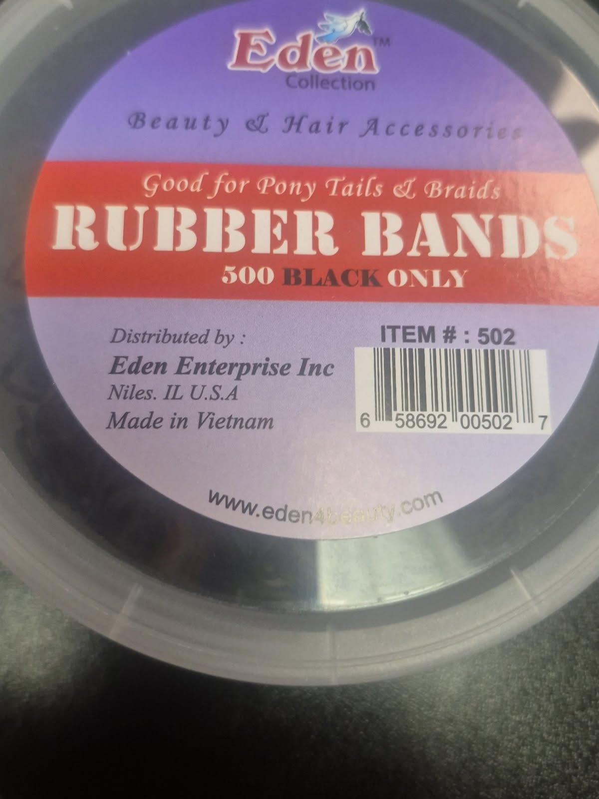 EDEN RUBBER BAND 500 PCS