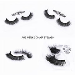 3D Mink Eye Lashes A09 25mm