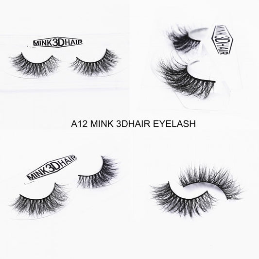 Eyelash A12 Mink 3DHair