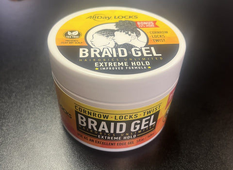 ALL DAY LOCKS EXTREME HOLD BRAID GEL 5 oz