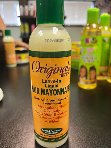 AFRICA'S BEST LEAVE-IN LIQUID HAIR MAYONNAISE 6oz PRODUCT STORE NEXT DOOR