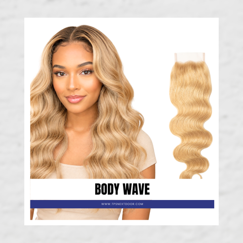 Closure Piece  #613 Size Blonde