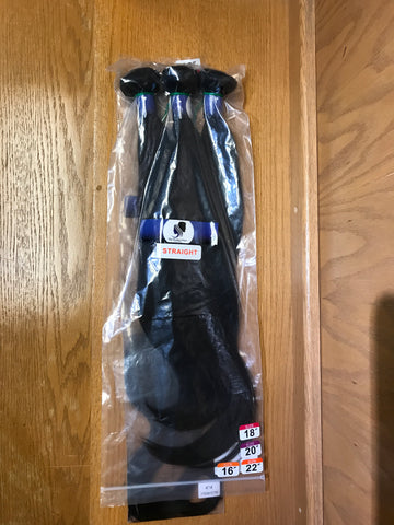 Bundle Deal: 16/18/20/22 Black Straight