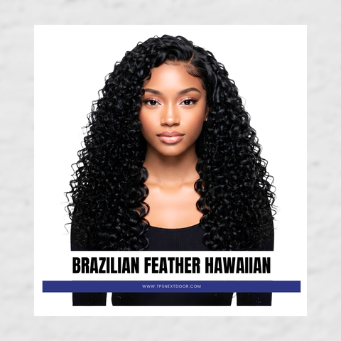 OUTRE PURPLE PACK BRAZILIAN FEATHER CROCHET HAWAIIAN 18 IN