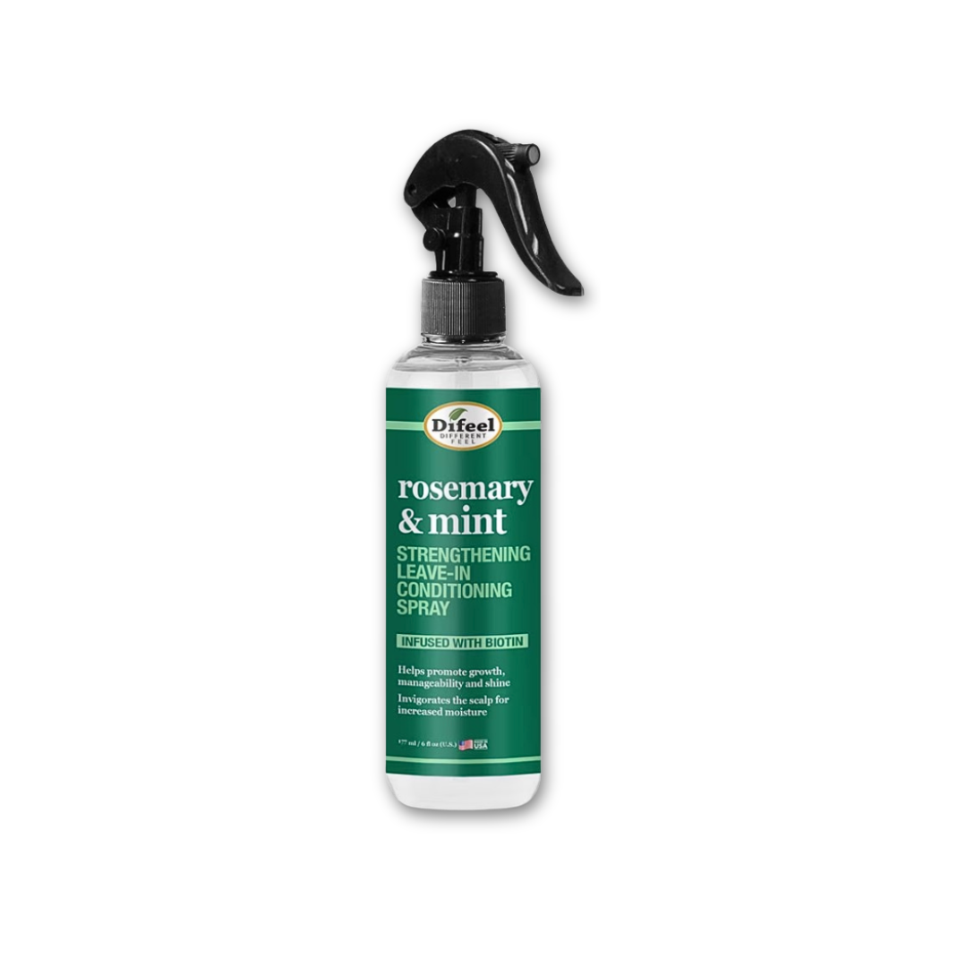 DIFEEL ROSEMARY & MINT STRENGTHENING LEAVE-IN CONDITIONING SPRAY WITH BIOTIN 6OZ