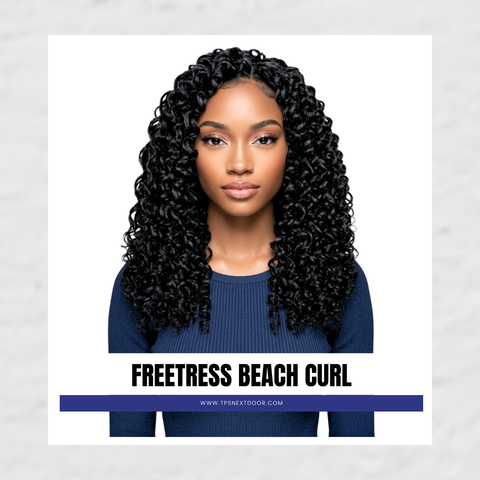 FREETRESS BRAID - BEACH CURL 18"