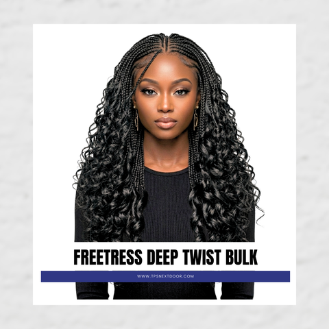 FREETRESS BRAID - DEEP TWIST BULK 22"