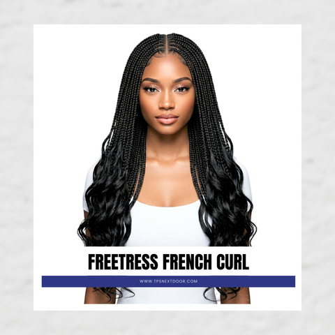 FREETRESS BRAID - 3X FRENCH CURL BRAID 22