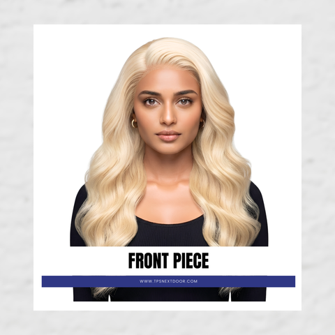 Front Piece #613 13 X 4 14"  Blonde Body Wave