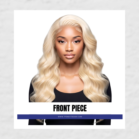 Front Piece #613 13 X 4 16"  Blonde Body Wave