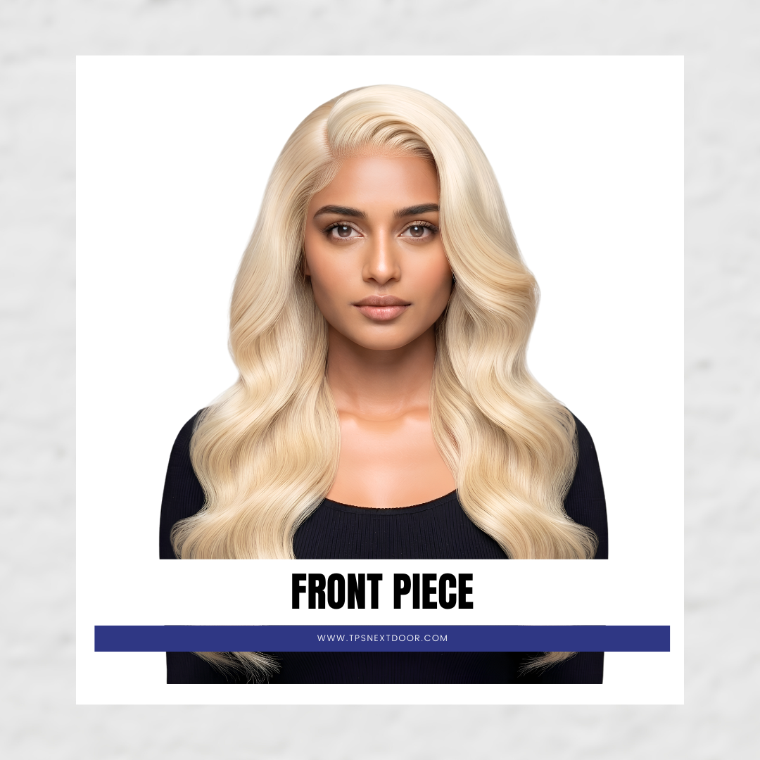 Front Piece #613 13 X 4 14"  Blonde Body Wave