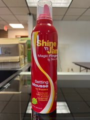 AMPRO SHINE-N-JAM MAGIC FINGERS SETTING MOUSSE - 12 OZ