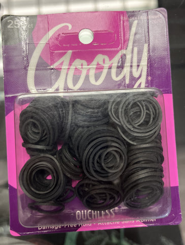 GOODY #12670 RUBBER BANDS - BLACK