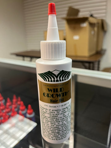 WILD GROWTH HAIR OIL 4OZ