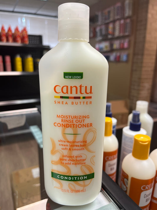 CANTU SHEA BUTTER MOISTURIZING RINSE OUT CONDITIONER 13.5 OZ