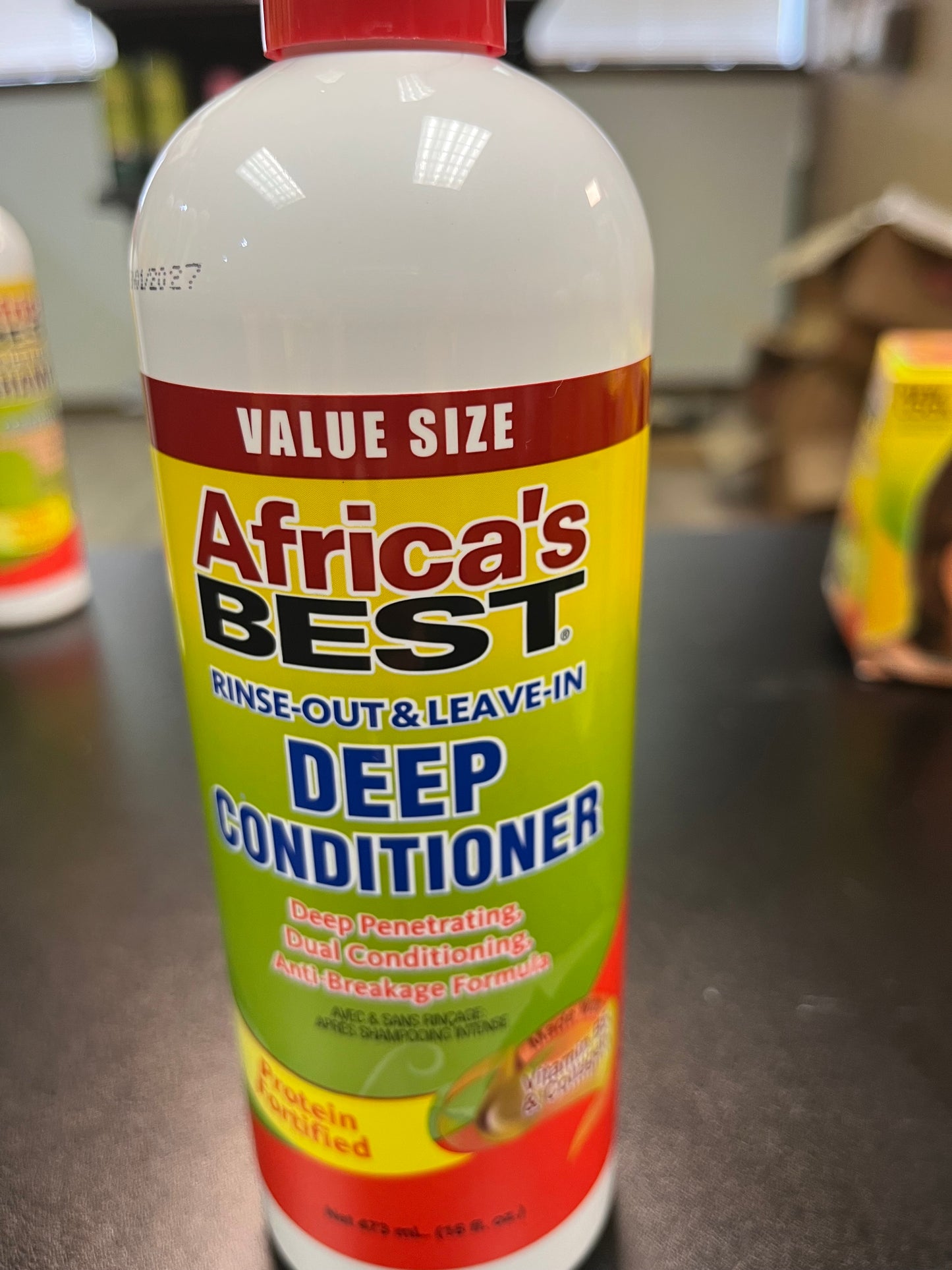 AFRICA'S BEST RINSE-OUT & LEAVE-IN DEEP CONDITIONER 16 OZ
