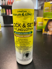 JAMAICAN MANGO & LIME LOCK & SET STYLING LOTION 8 OZ