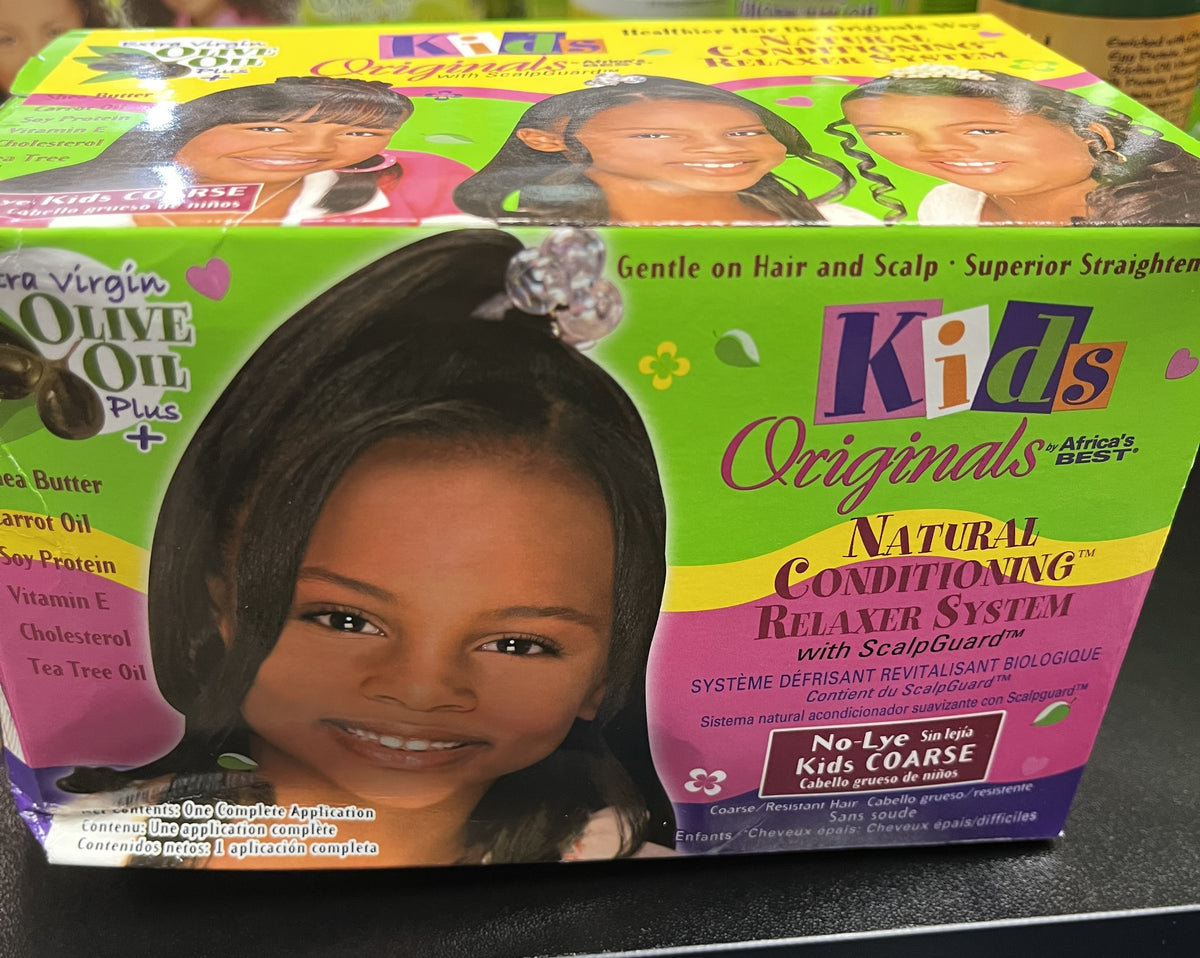 KIDS ORIGINALS NATURAL CONDITIONING RELAXER SYSTEM NO LYE KIDS COARSE