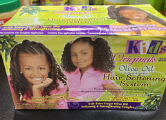 KIDS ORGANICS OLIVE OIL HAIR SOFTENING SYSTEM KIT